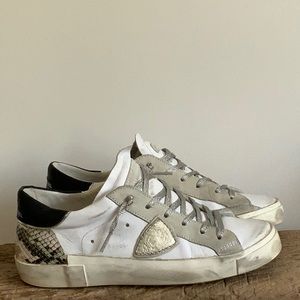 Philippe Model 38 low top sneaker snake back
